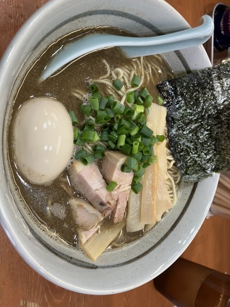「にぼしらーめん大盛り＋味玉（1000円）」@麺匠 ヒムロクの写真