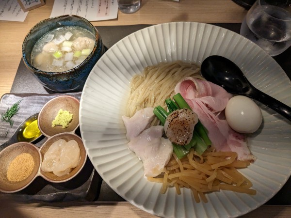 「『特製』帆立の昆布水つけ麺 白【塩】」@Tokyo Style Noodle ほたて日和の写真