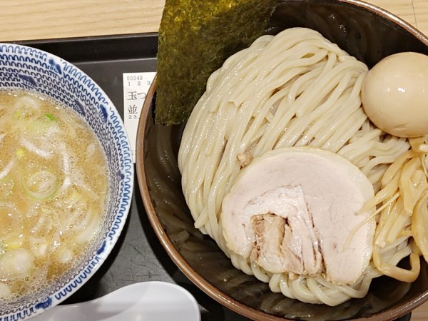 「味玉つけめん（並）」@舎鈴 亀戸駅東口店の写真