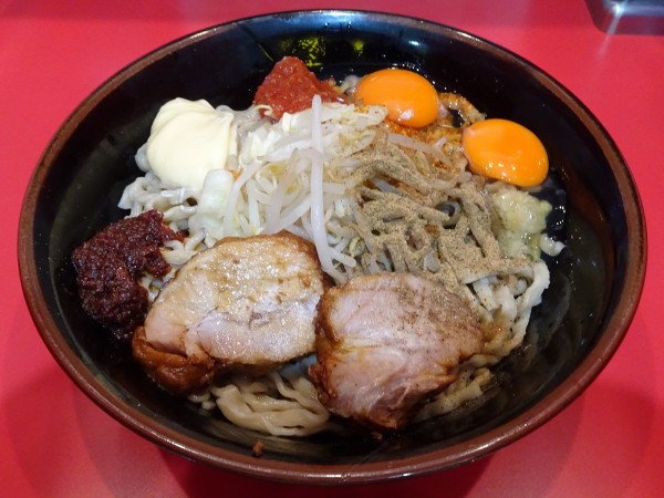 「冷やしまぜそば：小（990円）」@麺屋 桐龍 久喜店の写真