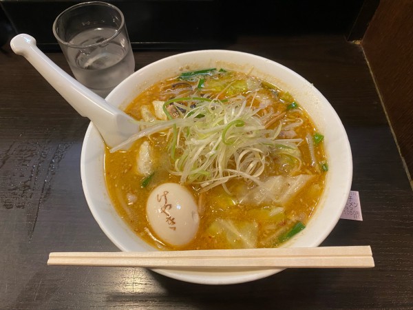 「煮玉子ラーメン」@けやき すすきの本店の写真