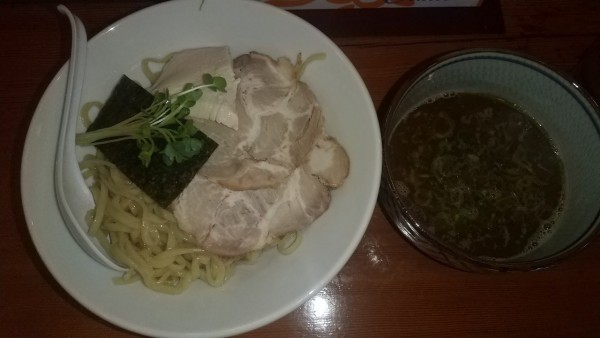 「かつおつけそば中盛り」@麺処 倭の写真