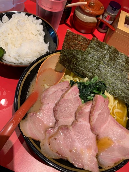 「中ちゃーしゅー麺＋ライス」@総代麺家あくた川の写真