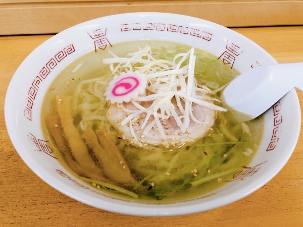 「塩ラーメン(750円)」@佐野手打ちラーメン とも屋の写真