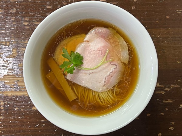 「鶏そば」@らぁめん サンドの写真