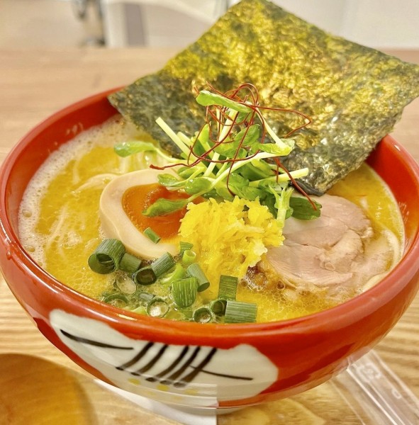 「柚子鶏白湯らーめん」@らーめん&かき氷 はいむるの写真