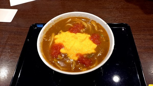 「トマトカレーうどん」@CURRY HOUSE CoCo壱番屋 松江田和山店の写真