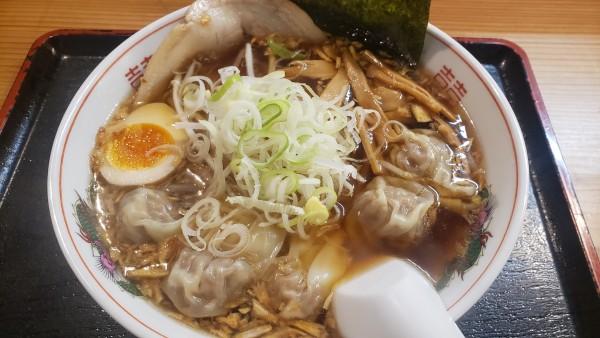 「ワンタン麺 醤油」@麺家 香湯らーめんの写真