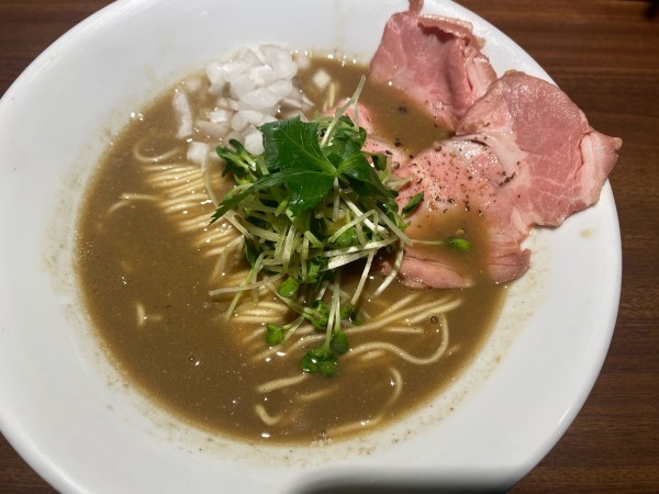 「濃厚烏賊煮干中華そば　醤油」@麺屋 ねむ瑠の写真