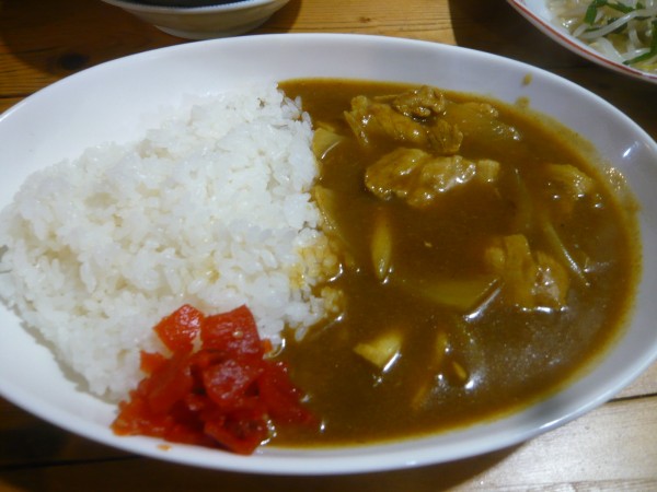 「町中華のカレー」@青空食堂の写真