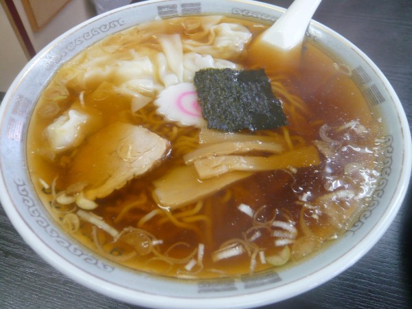 「ワンタンメン」@宝来屋の写真