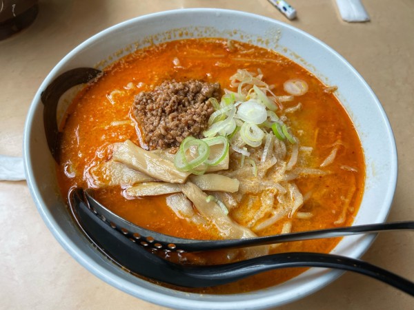 「みそ坦々麺　大盛　1020円」@みそ膳 葛西店の写真