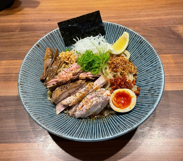 「まぜそば」@自家製手もみ麺 鈴ノ木の写真