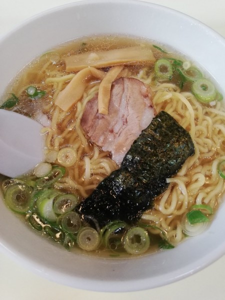 「ラーメンとナス丼コンビ」@光月軒の写真