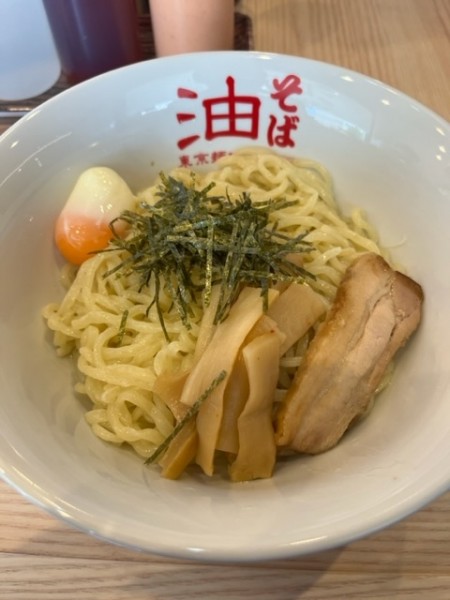 「油そば大盛り」@東京麺珍亭本舗 錦店の写真