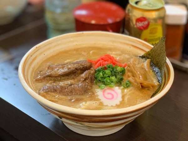 「ソーキらぁ麺」@麺と餃子の工房 麺屋食堂の写真