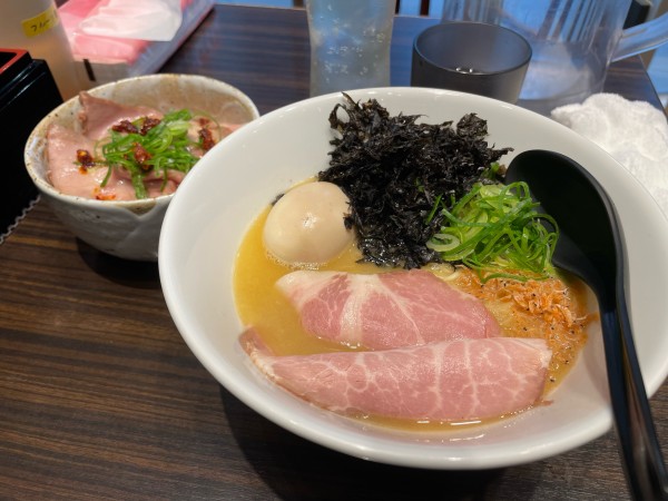 「【期間限定】海老鶏白湯」@小杉らぁめん 夢番地の写真