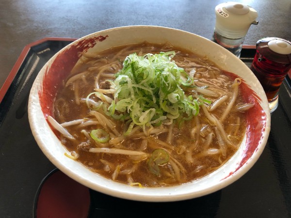 「あんかけもやし中華そば」@緑水亭の写真