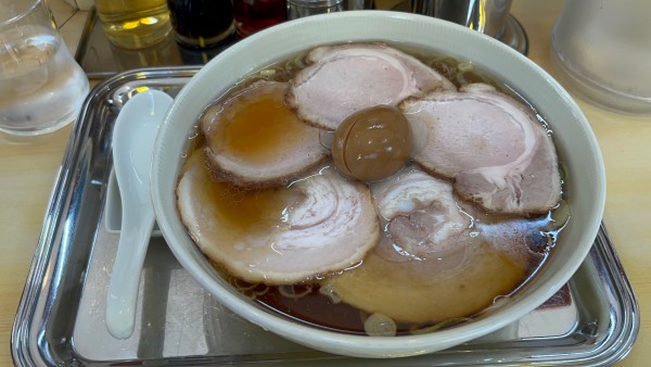 「チャーシューメン玉子入り」@一ツ橋 大勝軒の写真