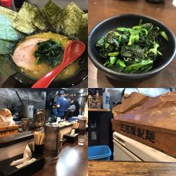 ラーメン+のり+ほうれん草(別皿)