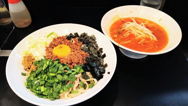 「【限定】台湾つけ麺(ニンニク)」@豚風。の写真