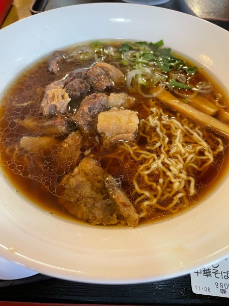 「飛騨牛牛すじ中華そば」@麺屋 惣市の写真
