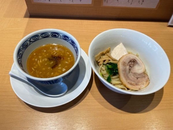 「鶏白湯つけ麺　900円。」@麺酒処 龍さん。の写真