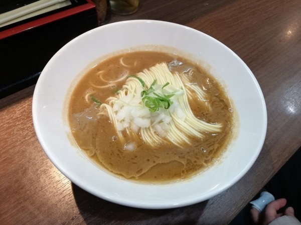 「4種の海老の濃密ソバ」@Noodle&Spice curry 今日の1番の写真
