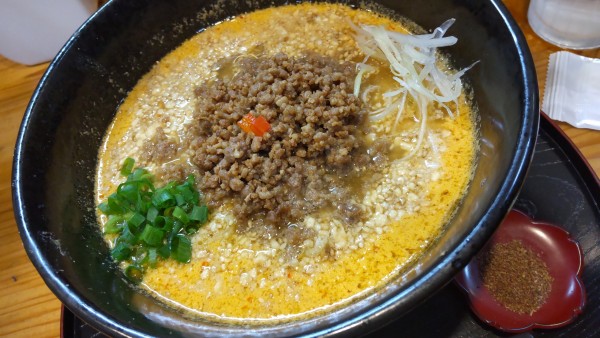 「担々麵900円」@豆でっぽうの写真