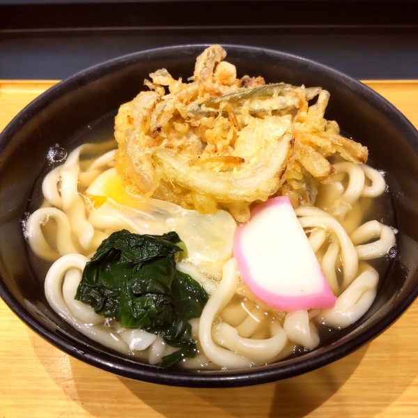 「かき揚げ玉子付（￥520）+入場券（￥160）」@小諸そば 新越谷駅店の写真