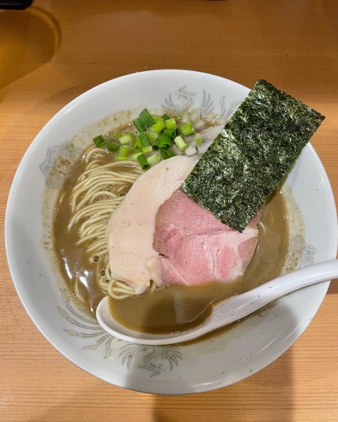 「濃厚煮干蕎麦」@北千住煮干中華蕎麦 かれんの写真