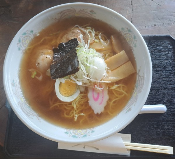 「中華そば大盛り900円」@山草小屋の写真