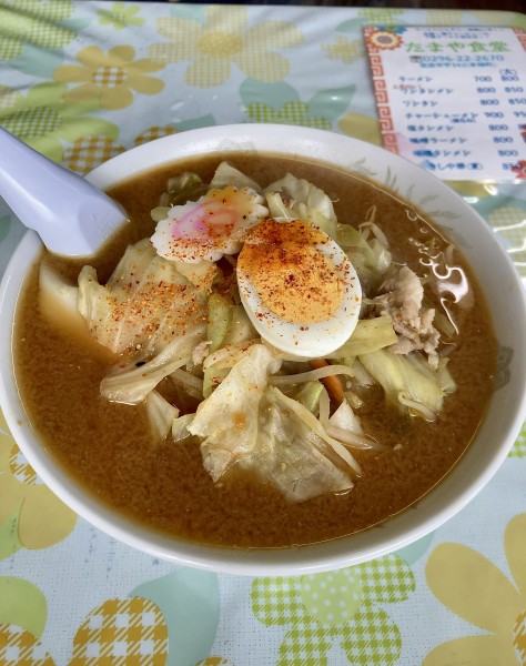 「味噌タンメン￥800」@たまや食堂の写真