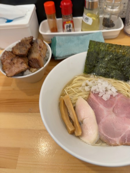 「煮干しらーめん塩」@煮干らーめん 川むらの写真