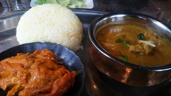 「タンドリーセット 1100円」@ダージリン 春日店の写真