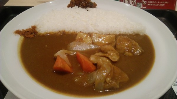 「ごろごろチキンカレー 並盛 590円」@マイカリー食堂 市川店の写真