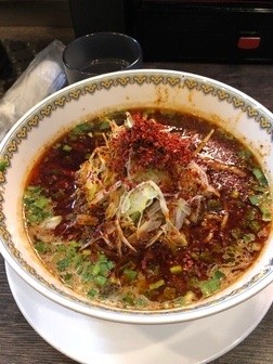 「汁あり坦々麺」@雲林坊 秋葉原店の写真