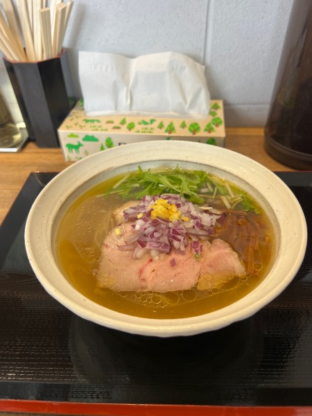 「鶏そば白　880円」@境逸品 鶏そば 山田屋の写真