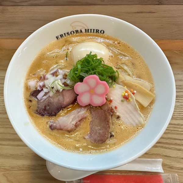 「ナマステ(特製盛)」@えびそば 緋彩の写真