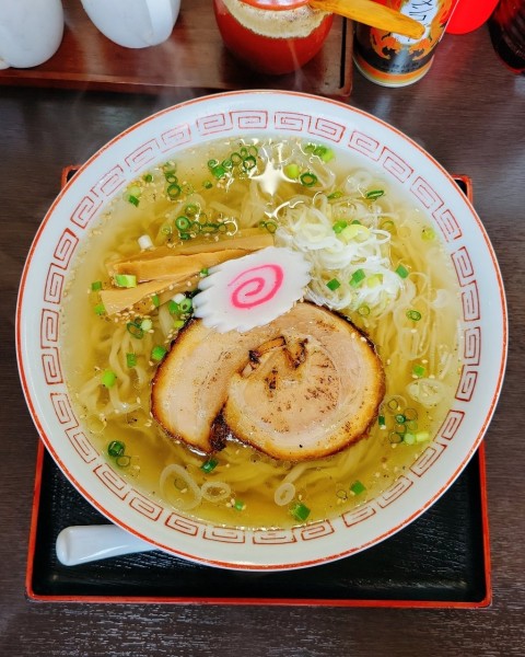 「塩らーめん」@佐野らーめん はなぶさの写真
