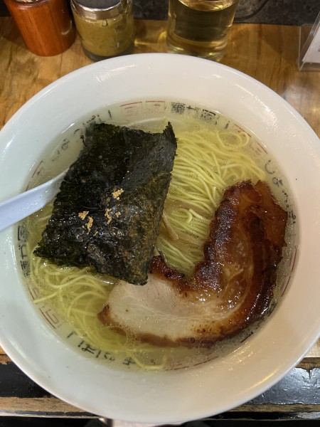 「塩そば850円」@塩そば 桑ばらの写真