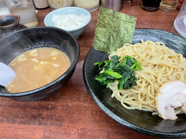 「濃厚つけ麺」@横浜家系ラーメン 魂心家 沼津店の写真