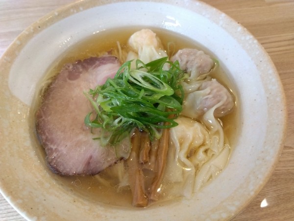 「肉と海老ワンタン麺（白）¥1150」@DURAMENTEIの写真