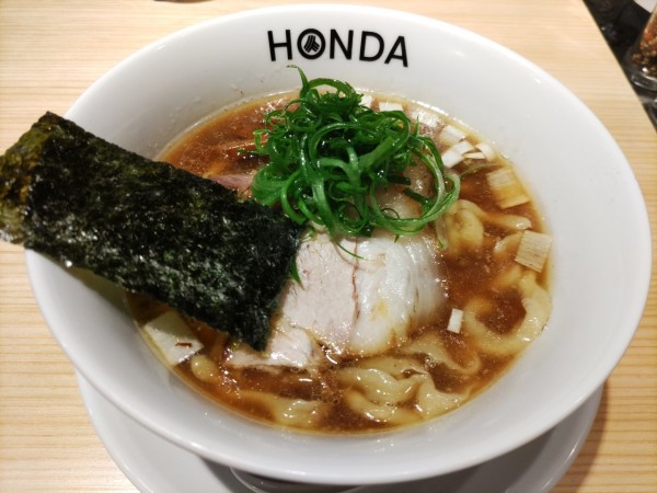 「らぁめん（醤油）・大盛」@本田麺業 神田西口駅前店の写真