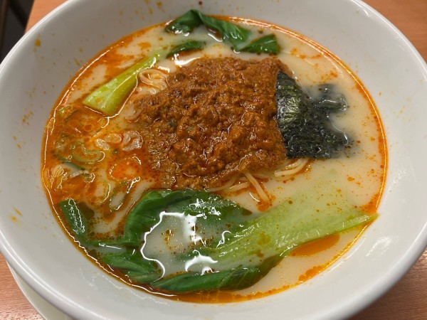 「坦々麺ﾊﾞﾘｶﾀ640円」@日高屋 小田急町田北口店の写真