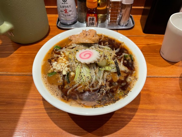 「【月曜夜限定】タンメンBlack」@麺屋 真心の写真