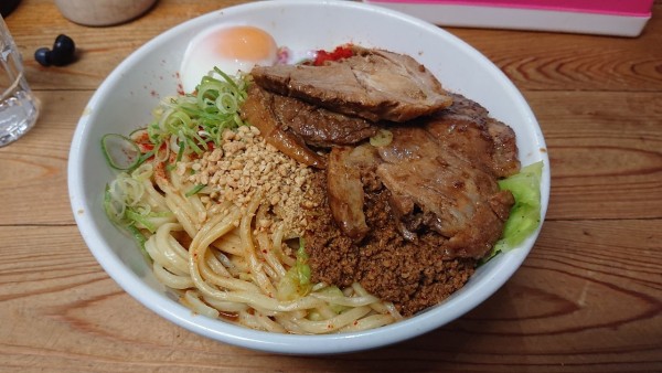 「特製汁無し担々麺 大」@自家製麺 てんかの写真