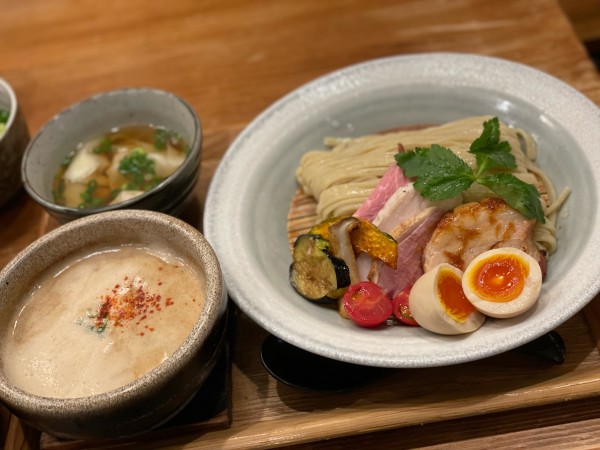 「伊勢海老つけ麺」@麺家 半蔵の写真