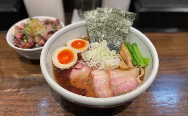 「特製中華そば（醤油）¥1300」@櫻井中華そば店の写真