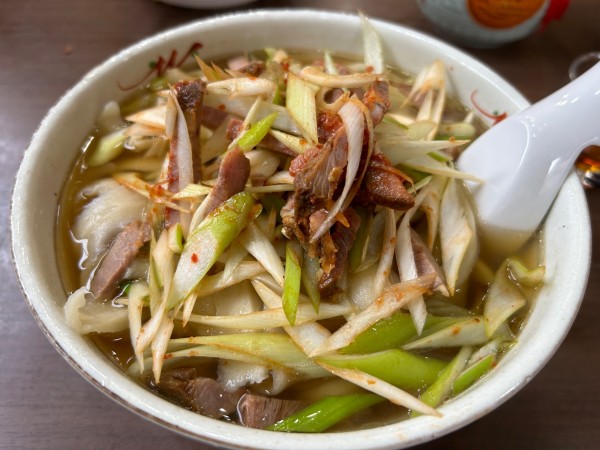 「チャーシューネギ刀削麺690円+半チャーハン200円 他」@中国料理 祥龍房 飯能南口店の写真